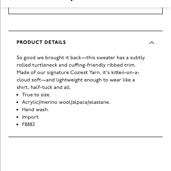 Madewell Inland Turtleneck Sweater Coziest Yarn - Picture 11 of 11